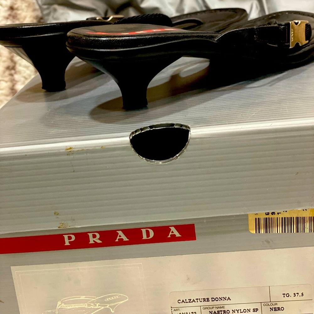 Prada thong sandals used good condition…..Thank you for stopping by my closet!!!